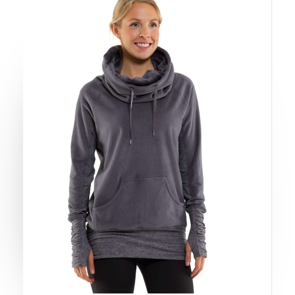 Lululemon women's don't hurry be happy pullover size 4
